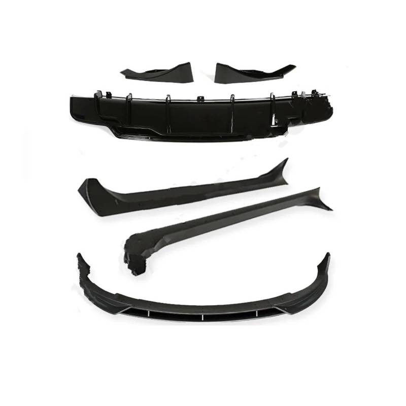 Spoiler Wing Mattschwarzer Frontspoilerlippen-Splitter-Heckdiffusorspoiler Für Tesla Für Modell 3 Y 2017-2023 Body Kits Heckspoiler(3 Default Set 1) von SIMBAE