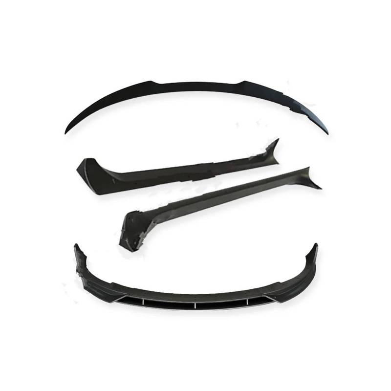 Spoiler Wing Mattschwarzer Frontspoilerlippen-Splitter-Heckdiffusorspoiler Für Tesla Für Modell 3 Y 2017-2023 Body Kits Heckspoiler(3 Default Set 2) von SIMBAE