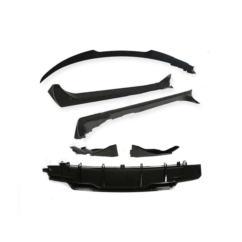 Spoiler Wing Mattschwarzer Frontspoilerlippen-Splitter-Heckdiffusorspoiler Für Tesla Für Modell 3 Y 2017-2023 Body Kits Heckspoiler(3 Default Set 3) von SIMBAE
