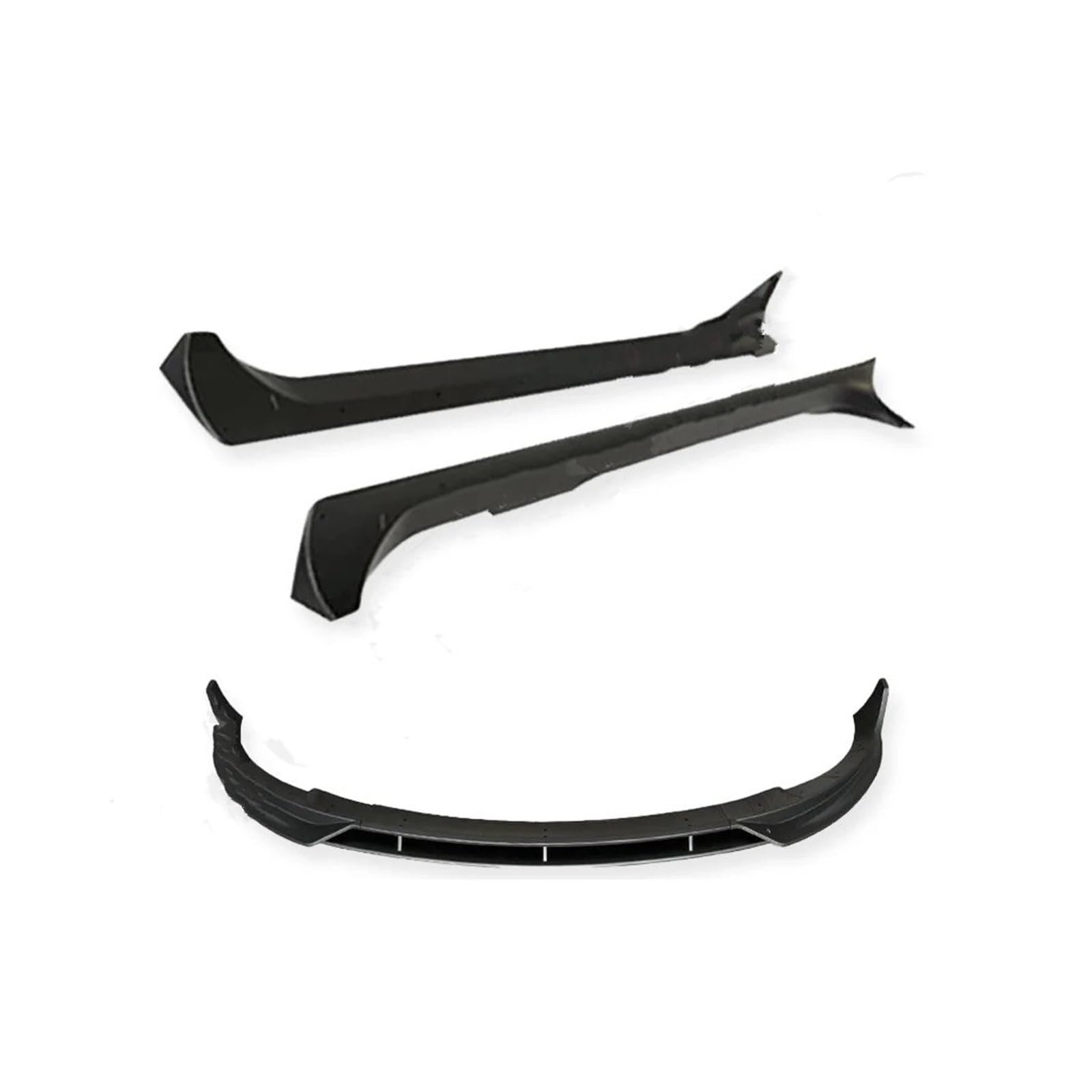 Spoiler Wing Mattschwarzer Frontspoilerlippen-Splitter-Heckdiffusorspoiler Für Tesla Für Modell 3 Y 2017-2023 Body Kits Heckspoiler(M3 Set a) von SIMBAE