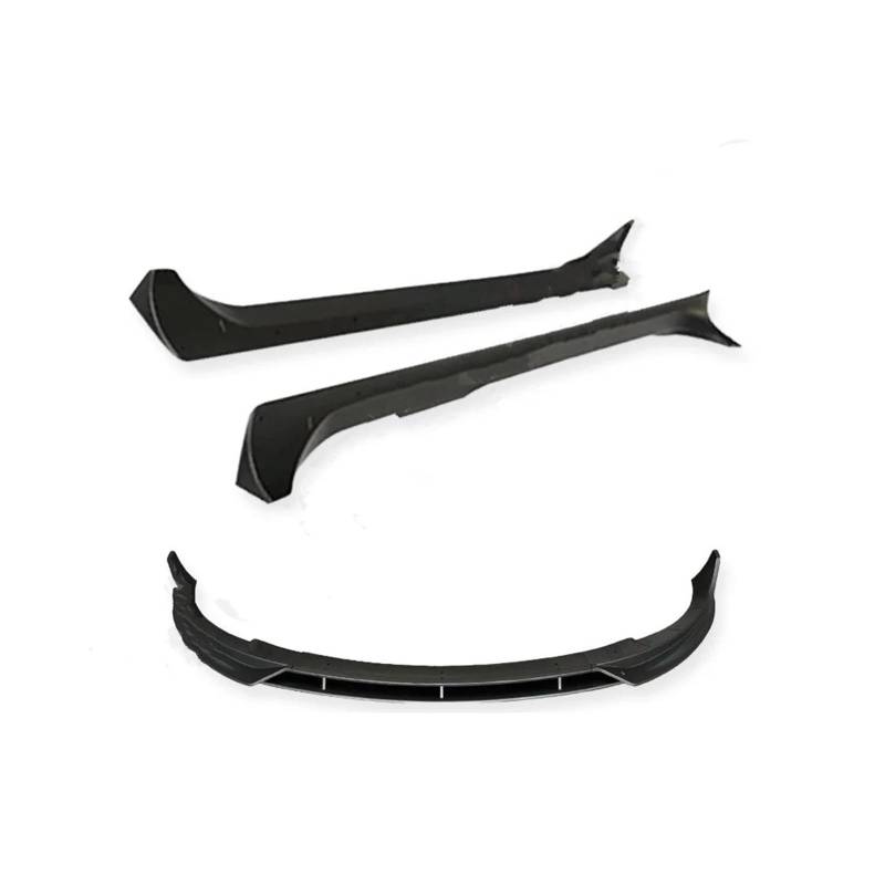 Spoiler Wing Mattschwarzer Frontspoilerlippen-Splitter-Heckdiffusorspoiler Für Tesla Für Modell 3 Y 2017-2023 Body Kits Heckspoiler(M3 Set a) von SIMBAE