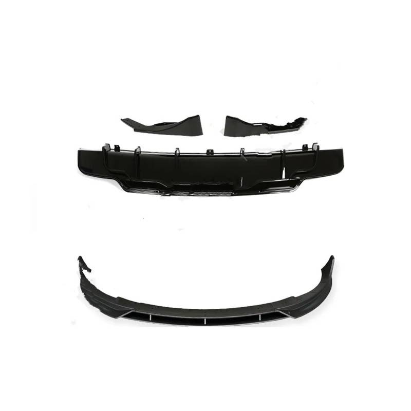 Spoiler Wing Mattschwarzer Frontspoilerlippen-Splitter-Heckdiffusorspoiler Für Tesla Für Modell 3 Y 2017-2023 Body Kits Heckspoiler(M3 Set b) von SIMBAE