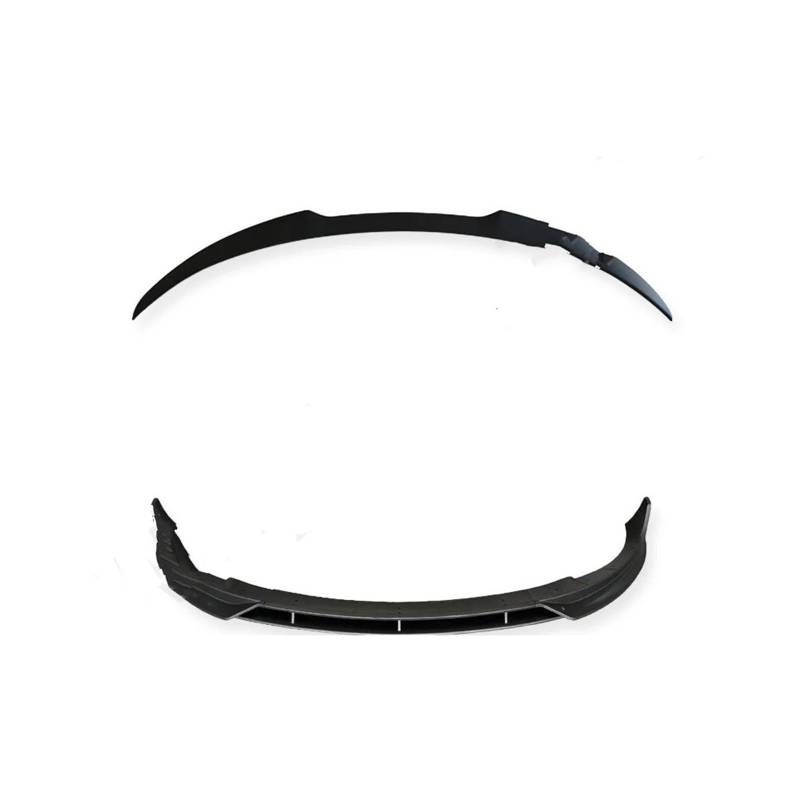 Spoiler Wing Mattschwarzer Frontspoilerlippen-Splitter-Heckdiffusorspoiler Für Tesla Für Modell 3 Y 2017-2023 Body Kits Heckspoiler(M3 Set c) von SIMBAE