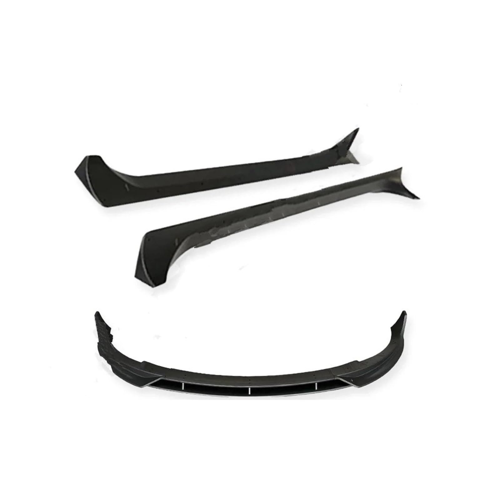 Spoiler Wing Mattschwarzer Frontspoilerlippen-Splitter-Heckdiffusorspoiler Für Tesla Für Modell 3 Y 2017-2023 Body Kits Heckspoiler(My Set a) von SIMBAE
