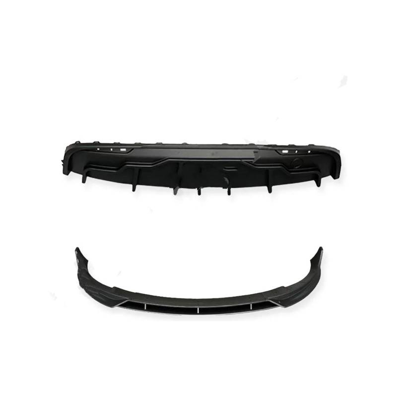 Spoiler Wing Mattschwarzer Frontspoilerlippen-Splitter-Heckdiffusorspoiler Für Tesla Für Modell 3 Y 2017-2023 Body Kits Heckspoiler(My Set b) von SIMBAE