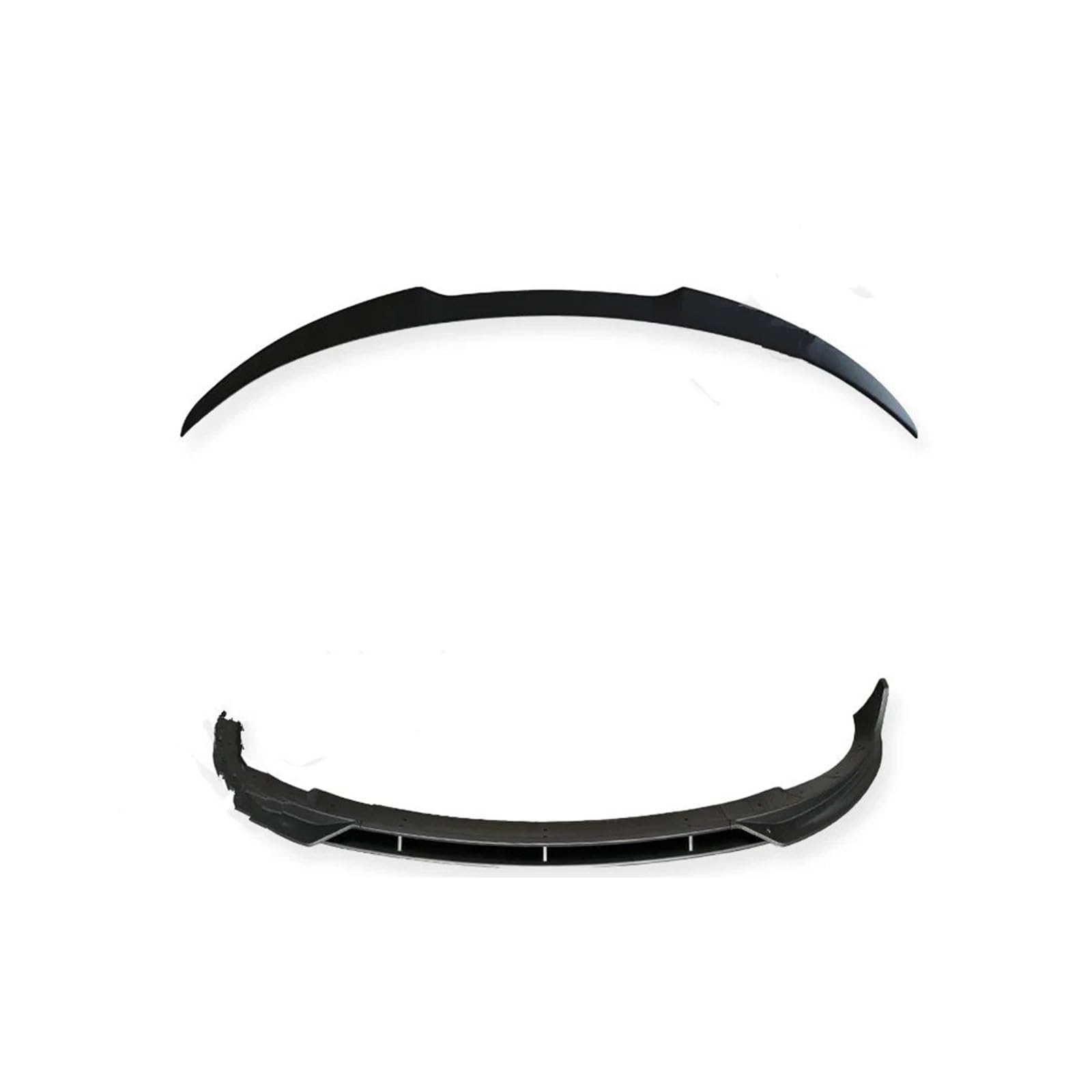 Spoiler Wing Mattschwarzer Frontspoilerlippen-Splitter-Heckdiffusorspoiler Für Tesla Für Modell 3 Y 2017-2023 Body Kits Heckspoiler(My Set c) von SIMBAE