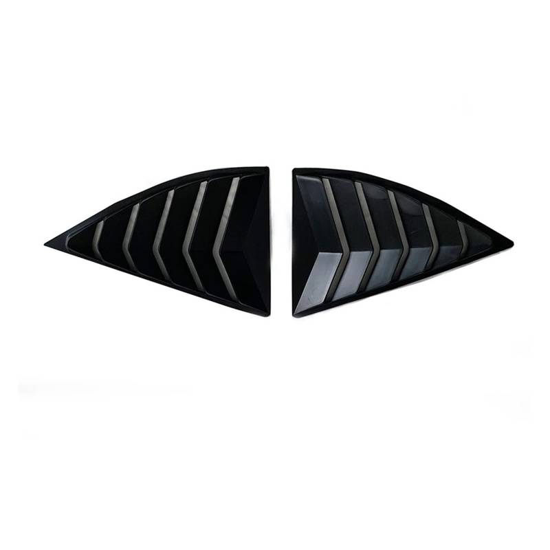 Spoiler Wing Seitenfensterlamellen In Schwarz Glänzend Für Chevrolet Für Camaro 5. Generation 2010 2011 2012 2013 2014 2015 Heckspoiler(Matt-schwarz) von SIMBAE