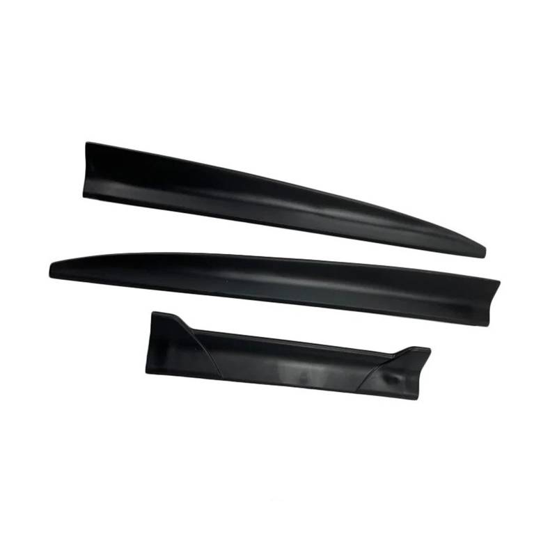Spoiler Wing Universal Auto Spoiler Dach Hinten Schwanz Flügel Stamm DIY Refit Dekoration Auto Racing Für Clio 4 Heckspoiler(Style 1 matt Black) von SIMBAE