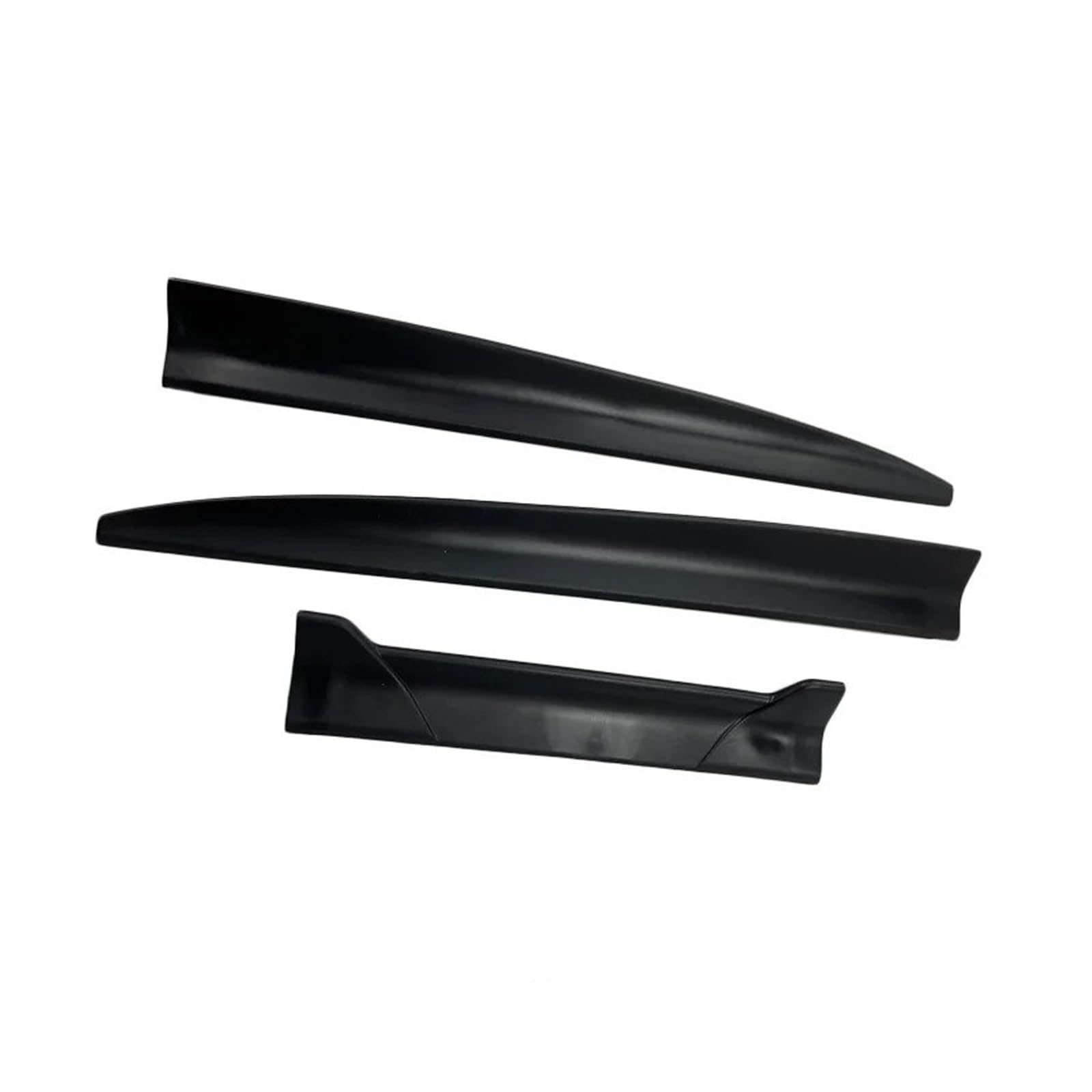Spoiler Wing Universal Auto Spoiler Dach Hinten Schwanz Flügel Stamm DIY Refit Dekoration Auto Racing Für Clio 4 Heckspoiler(Style 2 matt Black) von SIMBAE