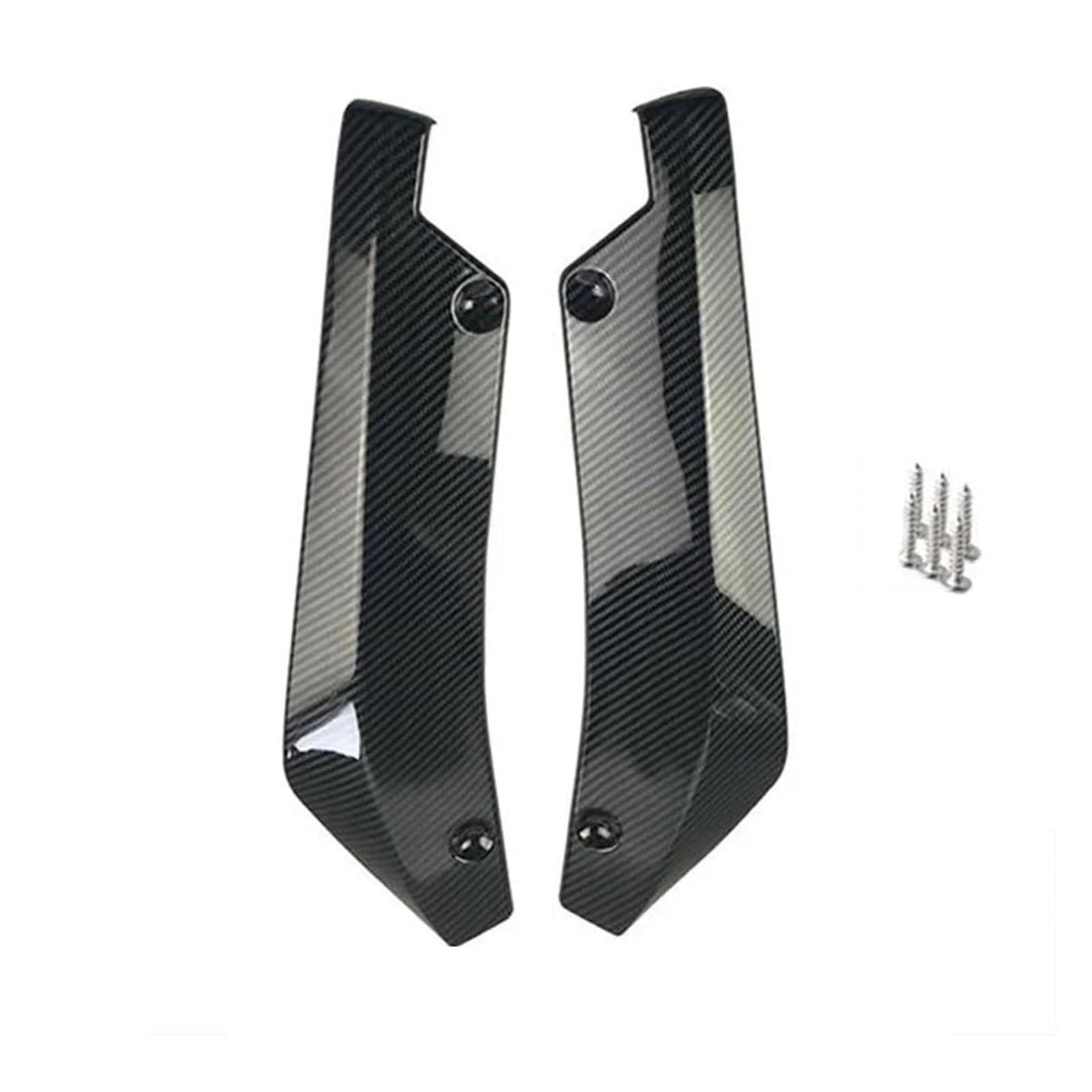 Spoiler Wing Universal Für E90 F20 E46 E92 Zubehör Auto Heckschürze Diffusor Splitter Kratzschutz Heckspoiler(Carbon) von SIMBAE