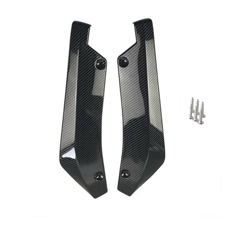 Spoiler Wing Universal Für E90 F20 E46 E92 Zubehör Auto Heckschürze Diffusor Splitter Kratzschutz Heckspoiler(Carbon) von SIMBAE