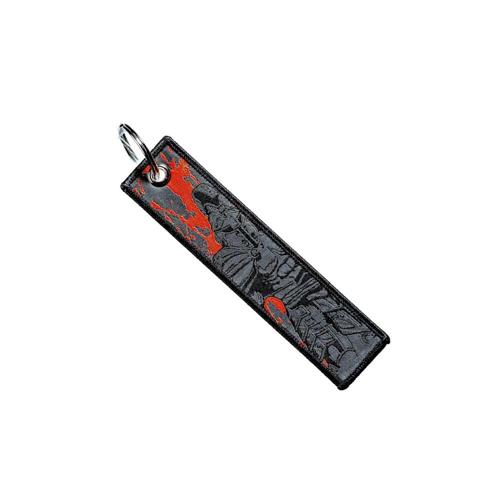 SIMPLYMDRN Schlüsselanhänger, bestickt, kompatibel mit Jet-Tag, Rucksack, Schwanz, Auto-Schlüsselanhänger, Schwarz, Berserker Black, Small SIMPLYMDRN Schlüsselanhänger, bestickt, kompatibel mit Jet-Tag, Rucksack, Schwanz, Auto-Schlüsselanhänger, Schwarz, Berserker Black, Small von SIMPLYMDRN