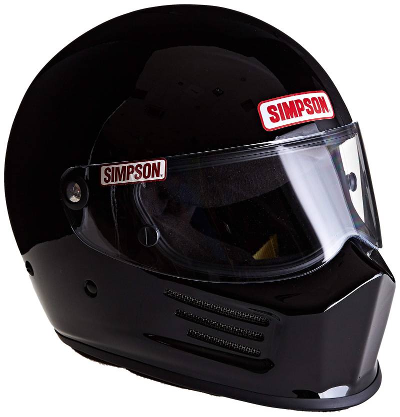 Simpson 6200002-F Bandit Helm 2015 Schwarz, XS von Simpson