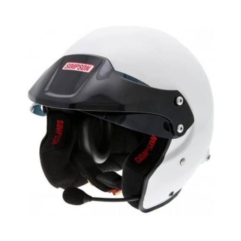 Simpson AA0130EG2M55 Helm Fia Rally 8859, Black Peak, S von Simpson