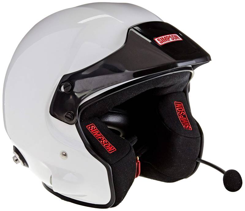 Simpson AA0130EG2M570018 Helm Fia Rally 8859, White Peak, M von Simpson