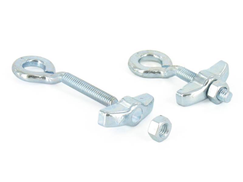 SIMSON weich Set: 2 x Kettenspanner für 10er Achse SR1 - verzinkt von SIMSON