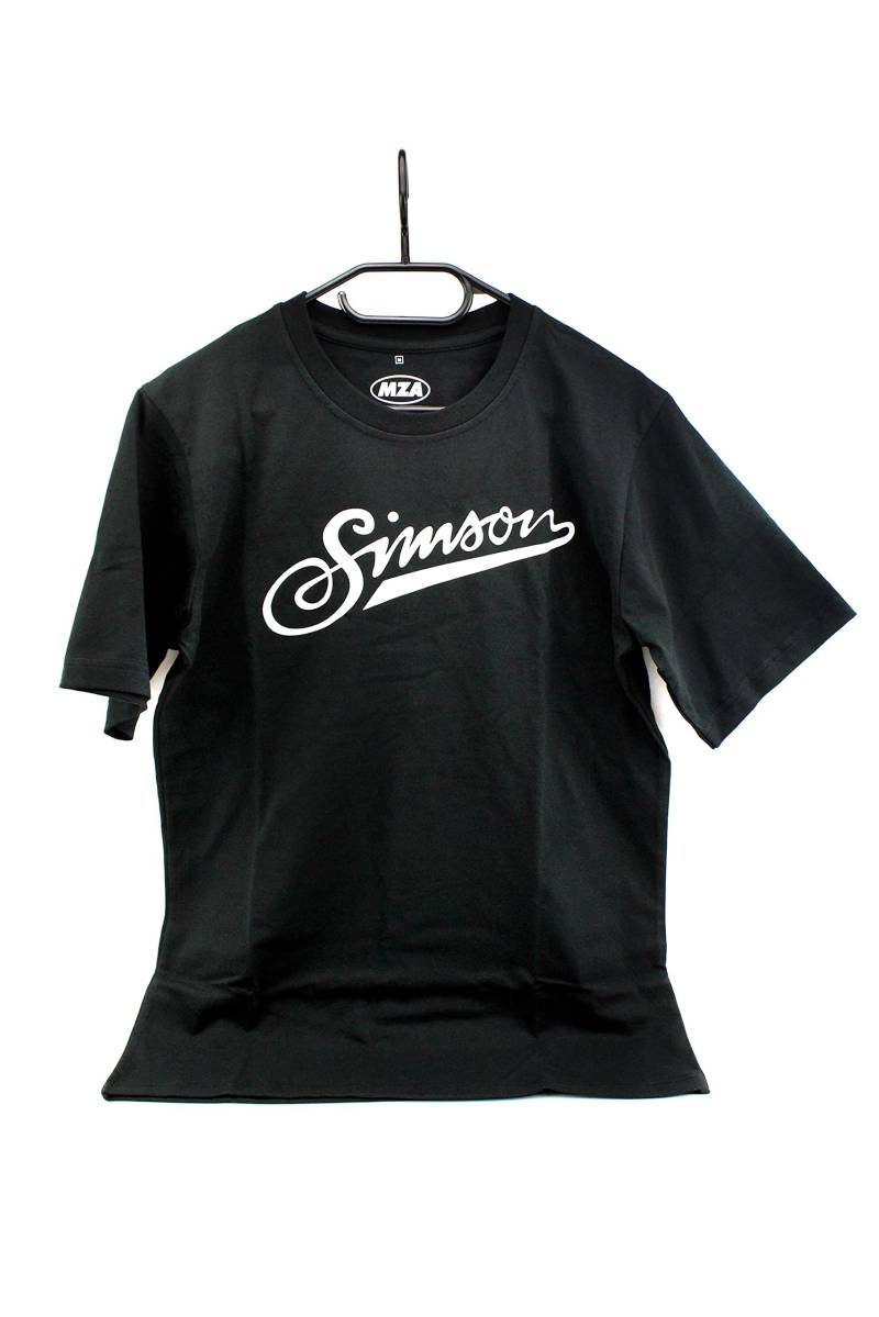 Simson T-Shirt, Shirt in Schwarz mit Simson Schriftzug aus 100% Baumwolle, Größe:XXL von SIMSON