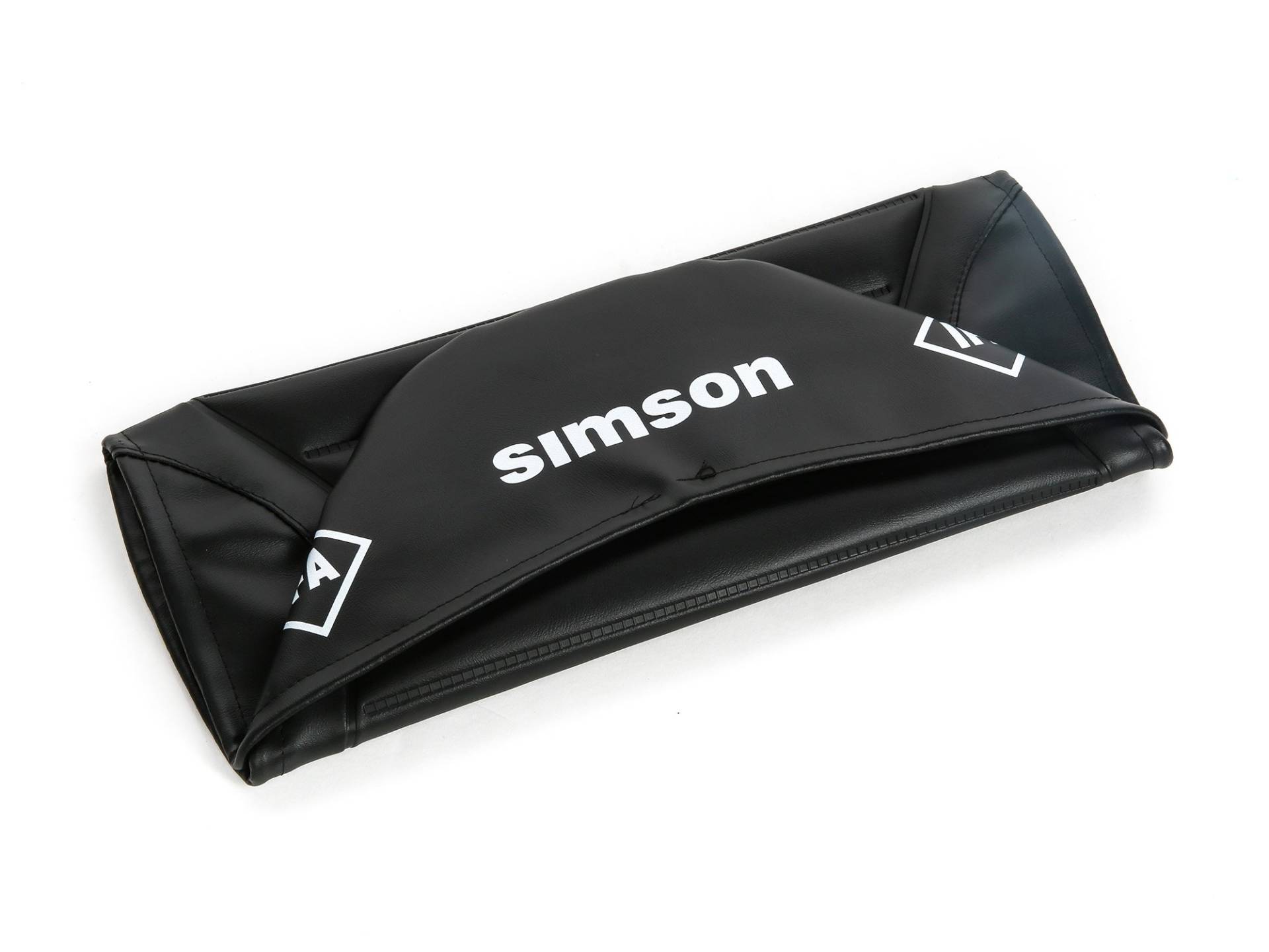 SIMSON Sitzbezug strukturiert, schwarz für Endurositzbank mit SIMSON-Schriftzug - Simson S50, S51, S70 Enduro von Unbekannt