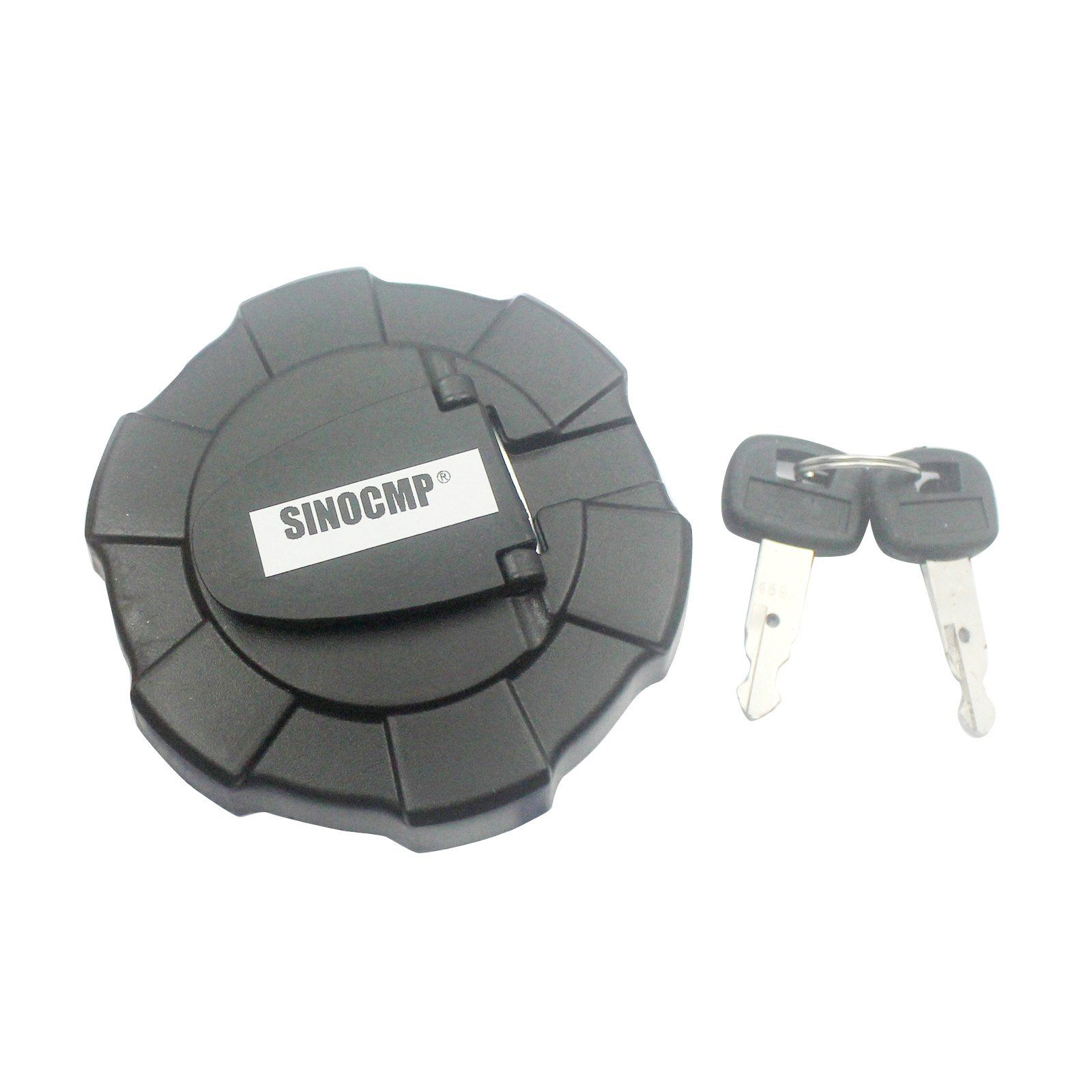 SINOCMP Bagger-Tankdeckel, abschließbar, für Kubota, 2 Schlüssel von SINOCMP