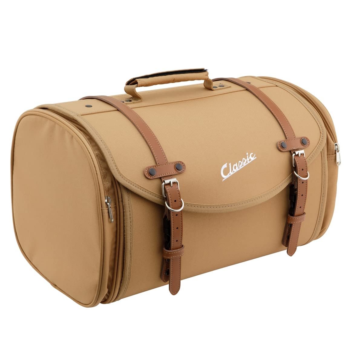Tasche/Koffer SIP Classic, groß, für Gepäckträger, 480x300x270 mm, ca. 35 Liter, Nylon, braun von SIP