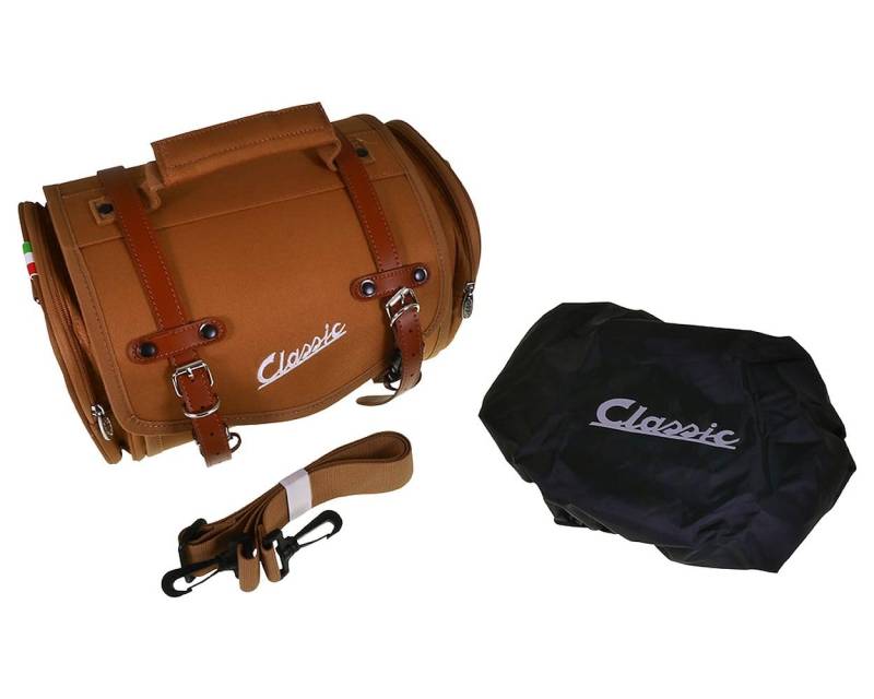 SIP 330x190x180mm ca. 10 Liter Tasche/Koffer Petit, Nylon, braun kompatibel für Gepäckträger von SIP