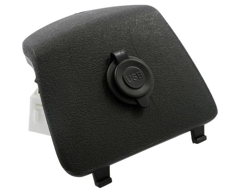 SIP Gepäckfachblende links, schwarz, inkl. 2-fach USB Anschluss kompatibel mit Vespa GTS Super i.e. 125 ZAPM45300 4T LC, GTS i.e. 250 M451 4T LC, GTS Super i.e. 300 ZAPM45200 4T LC von SIP