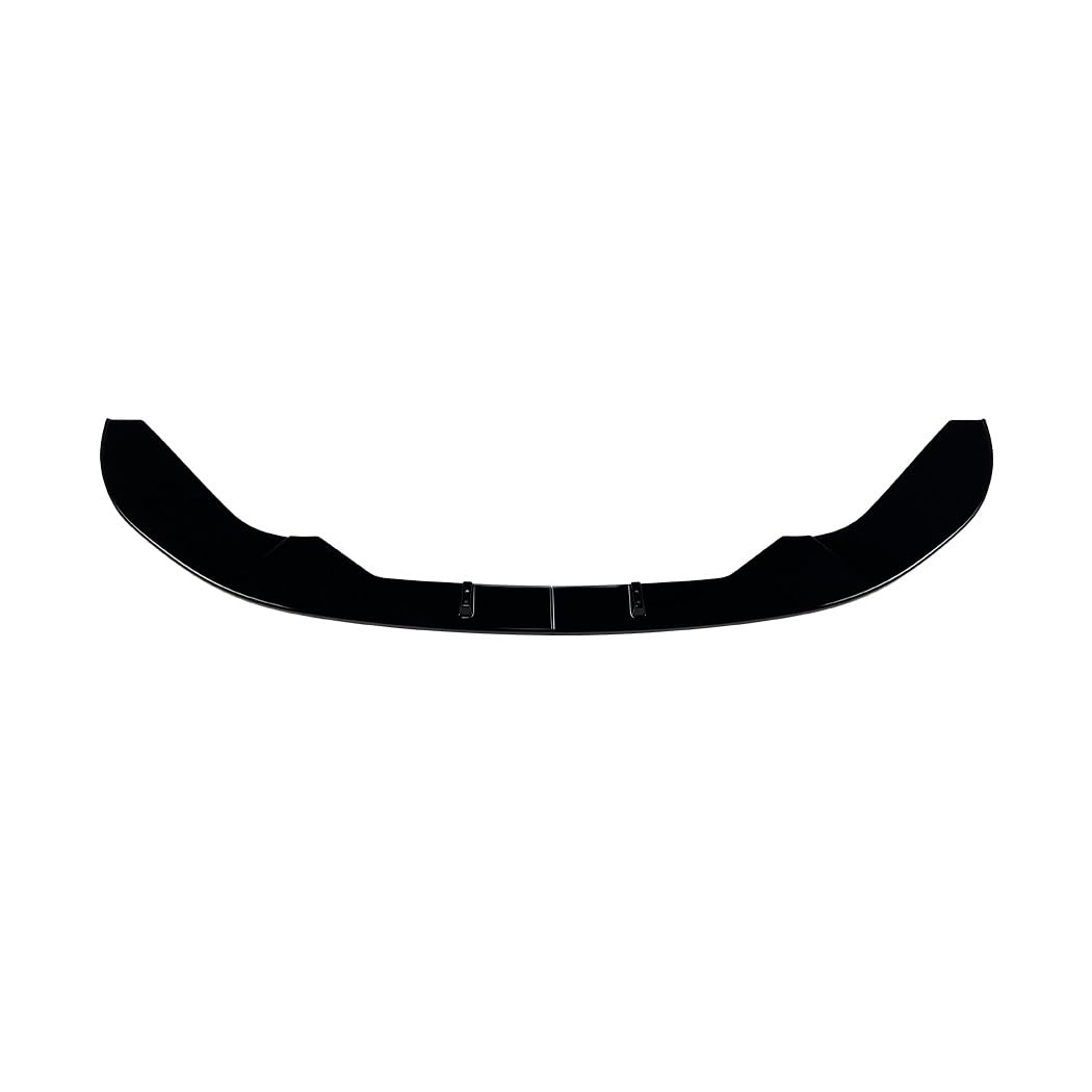 Auto Frontstoßstange Frontspoiler Für 1er F20 F21 Für LCI 2015-2019 Für MP Frontstoßstange Lip Splitter Diffusor Body Kit Spoiler Stoßstangenschutz Zubehör(Gloss Black Lip) von SISAWUEU