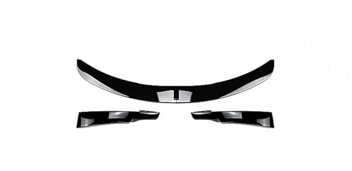Auto Frontstoßstange Frontspoiler Für 2009-20123 Serie Für E90 Für E91 Auto Vorderen Stoßfänger Lippe Kinn Spoiler Splitter Diffusor Bodykit Tuning Zubehör(Glossy Black) von SISAWUEU