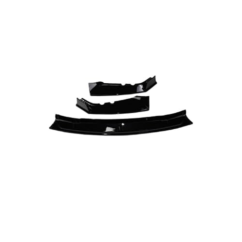 Auto Frontstoßstange Frontspoiler Für 2017 18 19 Für CRV Auto Front Stoßstange Splitter Lippe Kinn Spoiler Body Kit Diffusor Protector Guard Außen Zubehör(Glossy Black) von SISAWUEU