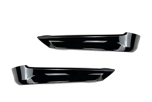 Auto Frontstoßstange Frontspoiler Für 3er E90 E91 Für 320i Für 325i 2005-2008 Auto Frontstoßstange Lip Splitter Diffusor Body Kit Spoiler Stoßstange Schutzfolie(Gloss Black A) von SISAWUEU