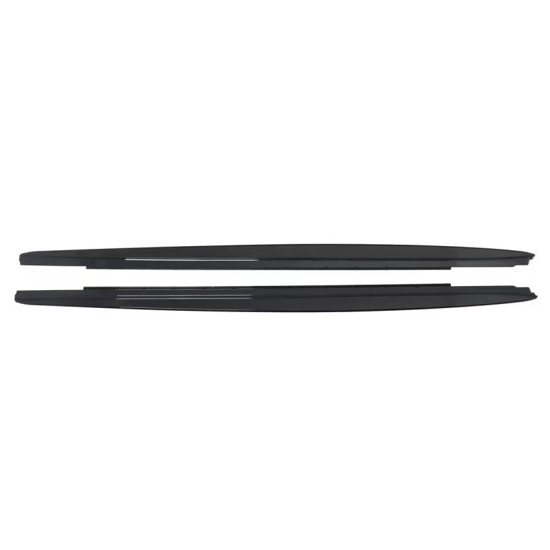 Auto Frontstoßstange Frontspoiler Für 5er-Serie G30/G31 2017–2019 Gloss Black MagicKit 2 Teiliges Stoßstangenlippensplitter Seitenschweller Autospoilerzubehör von SISAWUEU