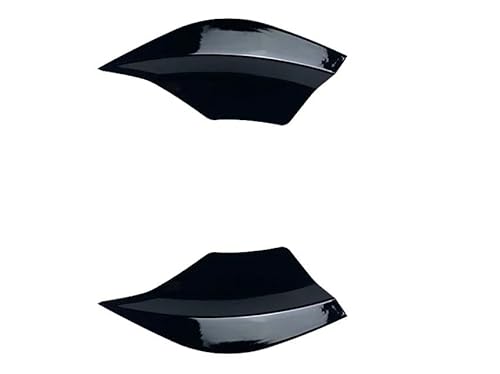 Auto Frontstoßstange Frontspoiler Für Benz Für A Für Klasse W176 Für A180 Für A200 Für A45 Für AMG 2013 Bis 2018 Heckstoßstange Cornerite Seitendiffusor Splitter Lippenspoiler(Gloss Black) von SISAWUEU