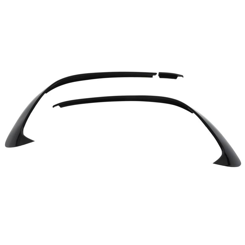 Auto Frontstoßstange Frontspoiler Für Benz Für A‑Für Klasse W176 Für AMG‑Für Line Für A45 2015‑2018 Glänzend Schwarz Auto Frontstoßstange Spoiler Splitter Stabile Lippe von SISAWUEU