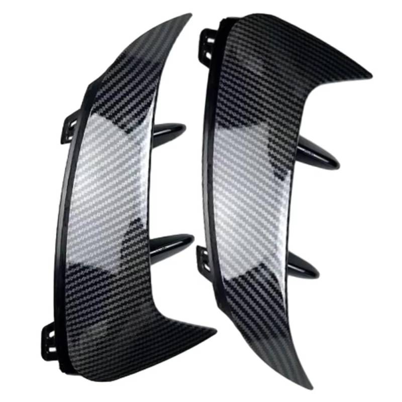 Auto Frontstoßstange Frontspoiler Für Benz Für A-Klasse V177 Für A200 Für A220 Für A35 2018-2022 Auto Heckstoßstangensplitter Seitenspoiler Canards Entlüftungsabdeckungsverkleidung von SISAWUEU