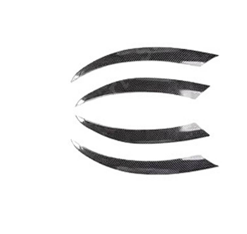 Auto Frontstoßstange Frontspoiler Für Benz Für C Für Klasse W205 C205 S205 2015-2018 Frontlippe Stoßstange Spoiler Splitter Nebelscheinwerfer Kühlergrill Entlüftungsabdeckung Tuning(Look) von SISAWUEU
