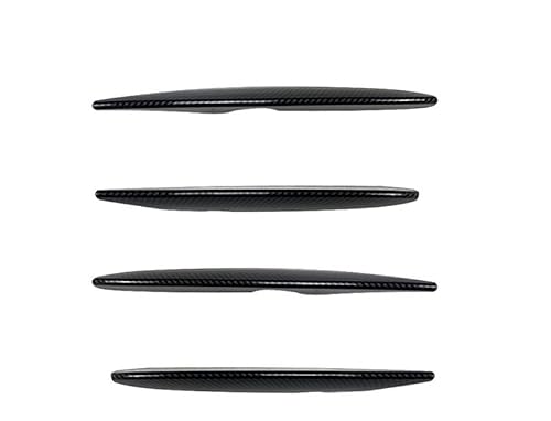 Auto Frontstoßstange Frontspoiler Für Benz Für GLC Für Klasse Für GLC260 Für GLC300 Für GLC43 Für AMG X253 2016-2019 Frontstoßstangensplitter Canard Nebelscheinwerferverkleidung(4pcs Trin) von SISAWUEU