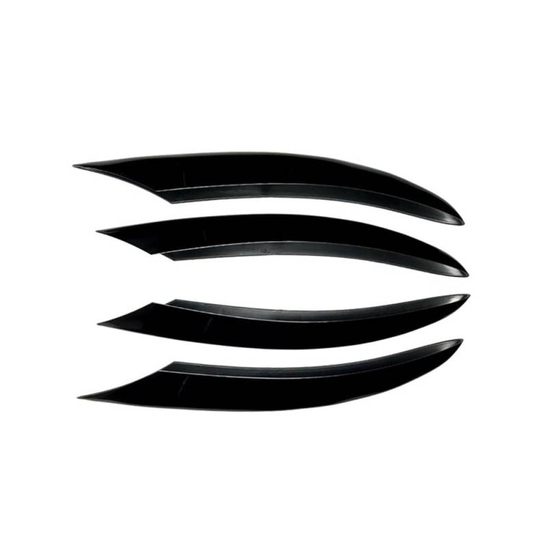 Auto Frontstoßstange Frontspoiler Für C Für Klasse W205 Für S205 Für A205 Für C205 Für C200 Für C220d Für C300 2018-2021 Auto Frontstoßstange Lip Splitter Nebelscheinwerferverkleidung(Black B) von SISAWUEU