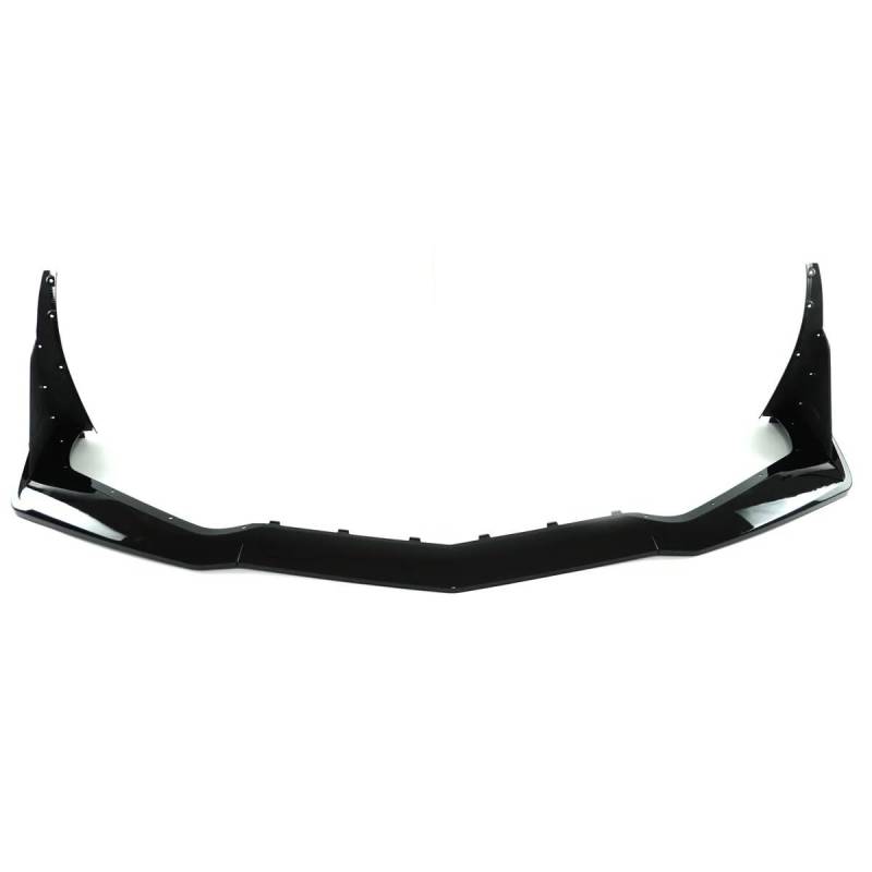 Auto Frontstoßstange Frontspoiler Für Chevrolet Für Corvette Für Zr1 Für C7 2014 2015-2019 Modifiziert Mit Frontstoßstange Lip Winglets Spoiler Splitter Body Kit(Glossy Black) von SISAWUEU