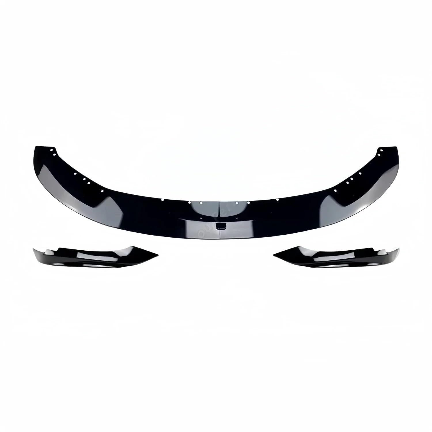 Auto Frontstoßstange Frontspoiler Für F32 F33 F36 4er-Serie Für 420i Für 420d Für 430i Für 430d Für M440i Für Karosserie Für K Frontspoilerlippe(Gloss Black) von SISAWUEU