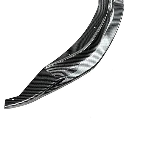 Auto Frontstoßstange Frontspoiler Für F80 Für F82 Für F83 Für M3 Für M4 Für V Für Style 2015-2020 Diffusor Bodykits Cover Guard Kits Frontstoßstange Splitter Lip Spoiler(Fiber Look) von SISAWUEU