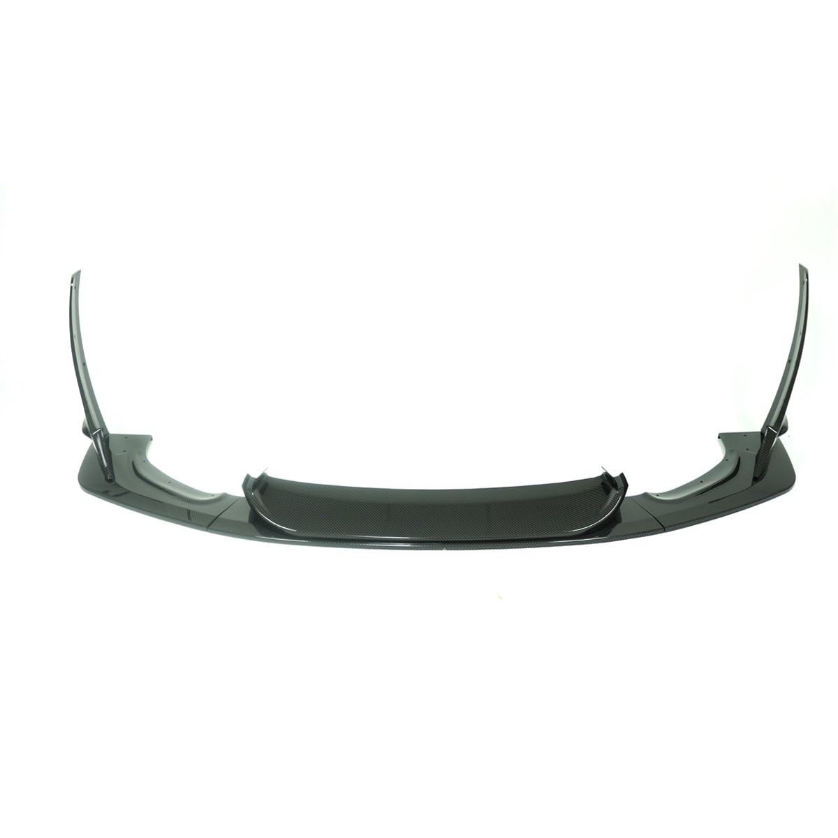 Auto Frontstoßstange Frontspoiler Für F80 Für M3 F82 F83 Für M4 2015-2020 LPT Stil Spoiler Splitter Body Kit Glänzend Schwarz Zubehör Auto Vordere Stoßstange Lip(Fiber Style) von SISAWUEU