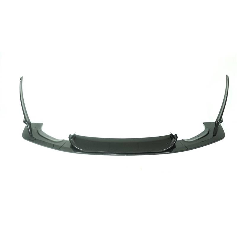 Auto Frontstoßstange Frontspoiler Für F80 Für M3 F82 F83 Für M4 2015-2020 LPT Stil Spoiler Splitter Body Kit Glänzend Schwarz Zubehör Auto Vordere Stoßstange Lip(Fiber Style) von SISAWUEU