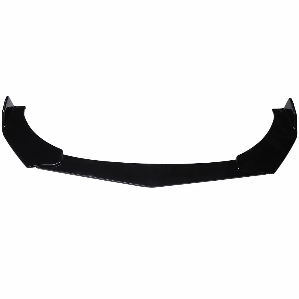 Auto Frontstoßstange Frontspoiler Für Forester Für LAICY 2000-2022 Auto Front Stoßstange Lip Body Kit Canard Lip Diffusor Spoiler Faser Auto Teile Auto Zubehör(Glossy Black) von SISAWUEU