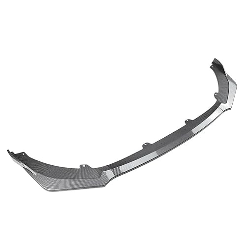 Auto Frontstoßstange Frontspoiler Für Kia Für Stinger Für GT 2018-2023 Auto Auto Front Stoßstange Splitter Lip Spoiler Diffusor Schutz Körper Kit Abdeckung Tuning ABS Schwarz(Look) von SISAWUEU