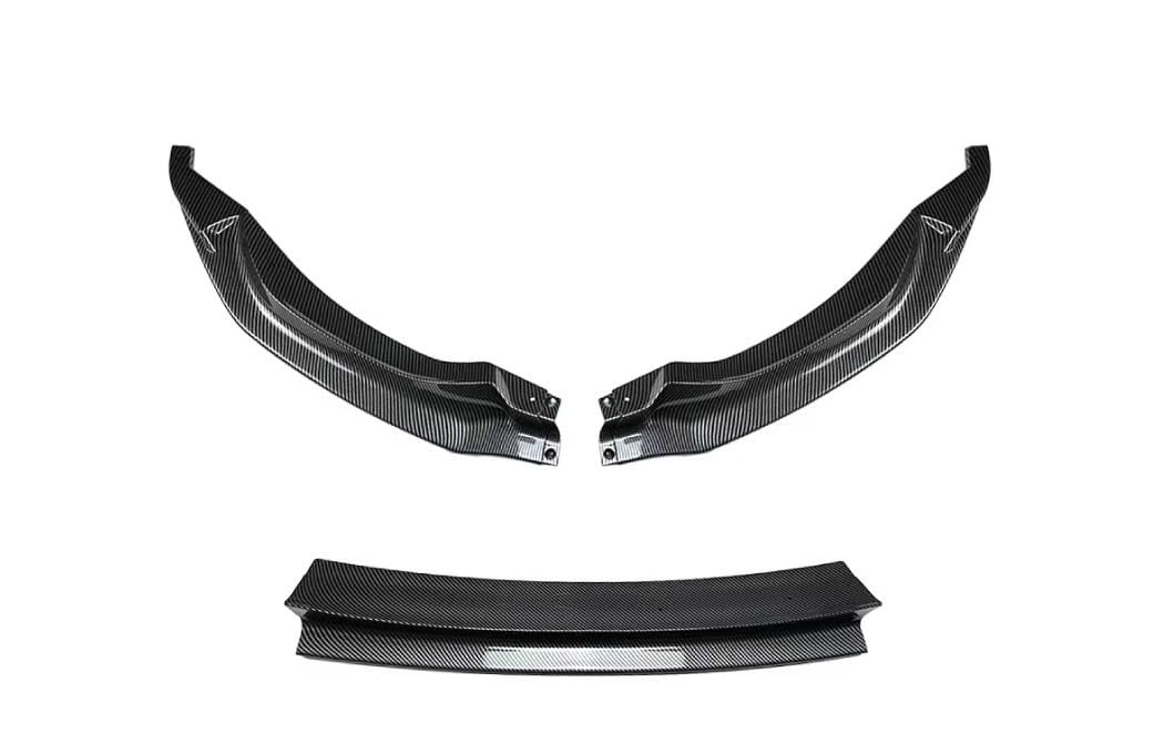 Auto Frontstoßstange Frontspoiler Für M3 F80 Für M4 F82 F83 2015-2020 Autozubehör Unterer Stoßfängerschutz CS Stil Frontstoßstangenlippensplitter Diffusorspoiler(Fiber Look) von SISAWUEU