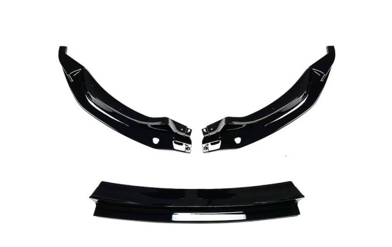 Auto Frontstoßstange Frontspoiler Für M3 F80 Für M4 F82 F83 2015-2020 Autozubehör Unterer Stoßfängerschutz CS Stil Frontstoßstangenlippensplitter Diffusorspoiler(Glossy Black) von SISAWUEU