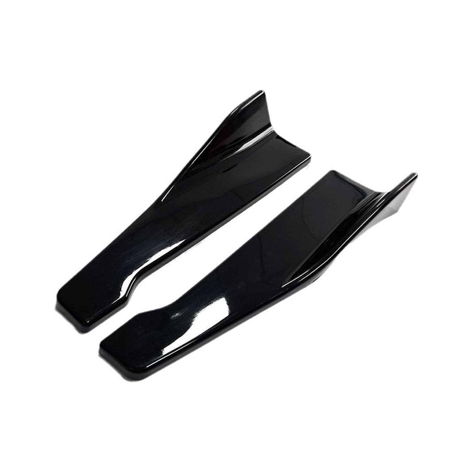 Auto Frontstoßstange Frontspoiler Für Universal Auto Vorne Hinten Stoßstange Streifen Lip Spoiler Diffusor Splitter Scratch Protector 48CM Länge Auto Spoiler Canards Zubehör(Style1) von SISAWUEU