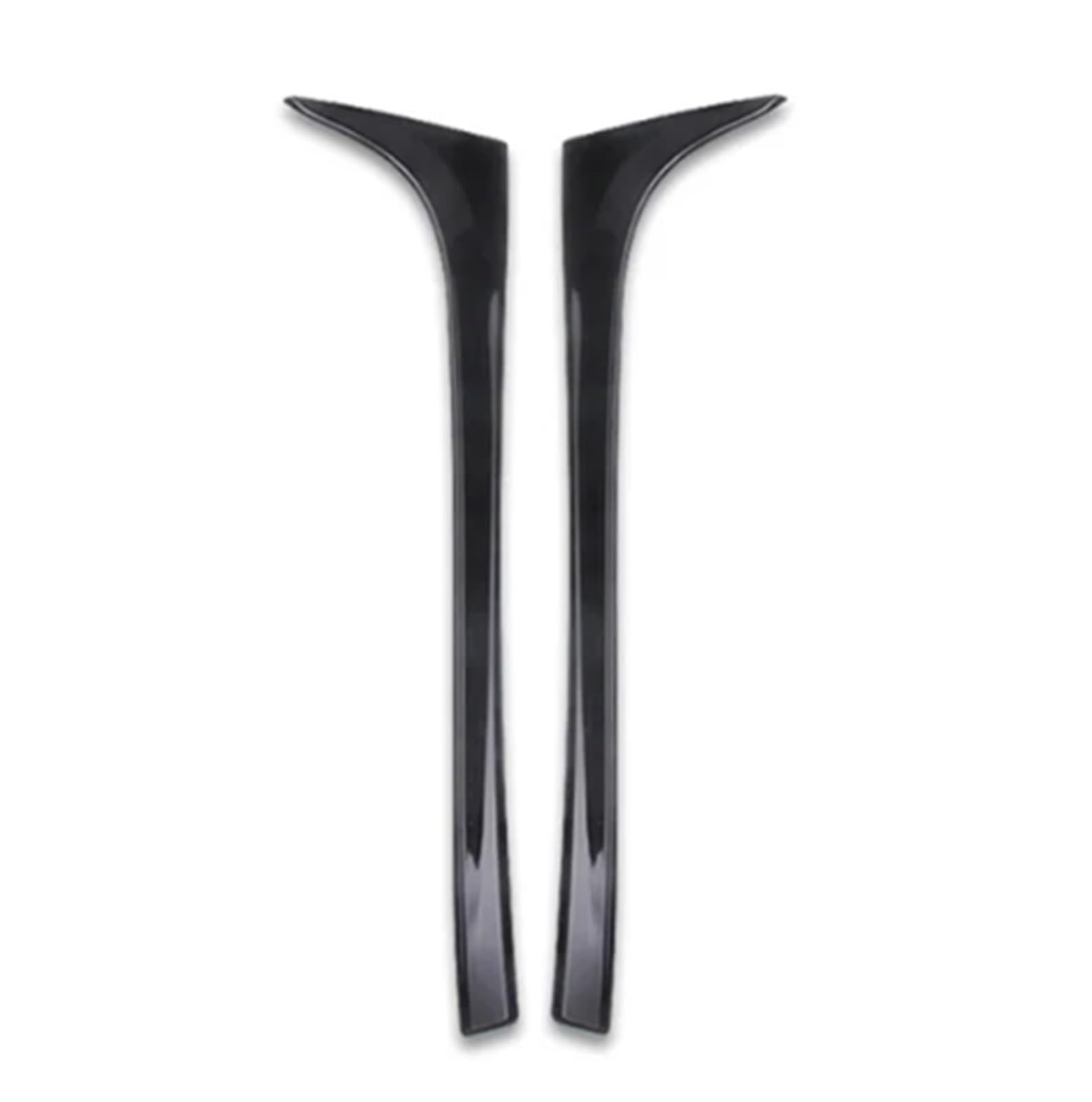 Auto Frontstoßstange Frontspoiler Für VW Für 7 Für MK7 Für GTD Für R 2014-2018 Auto Styling Autozubehör Auto Modifizierter Heckscheiben Seitenspoilerflügel(Black unpainted) von SISAWUEU