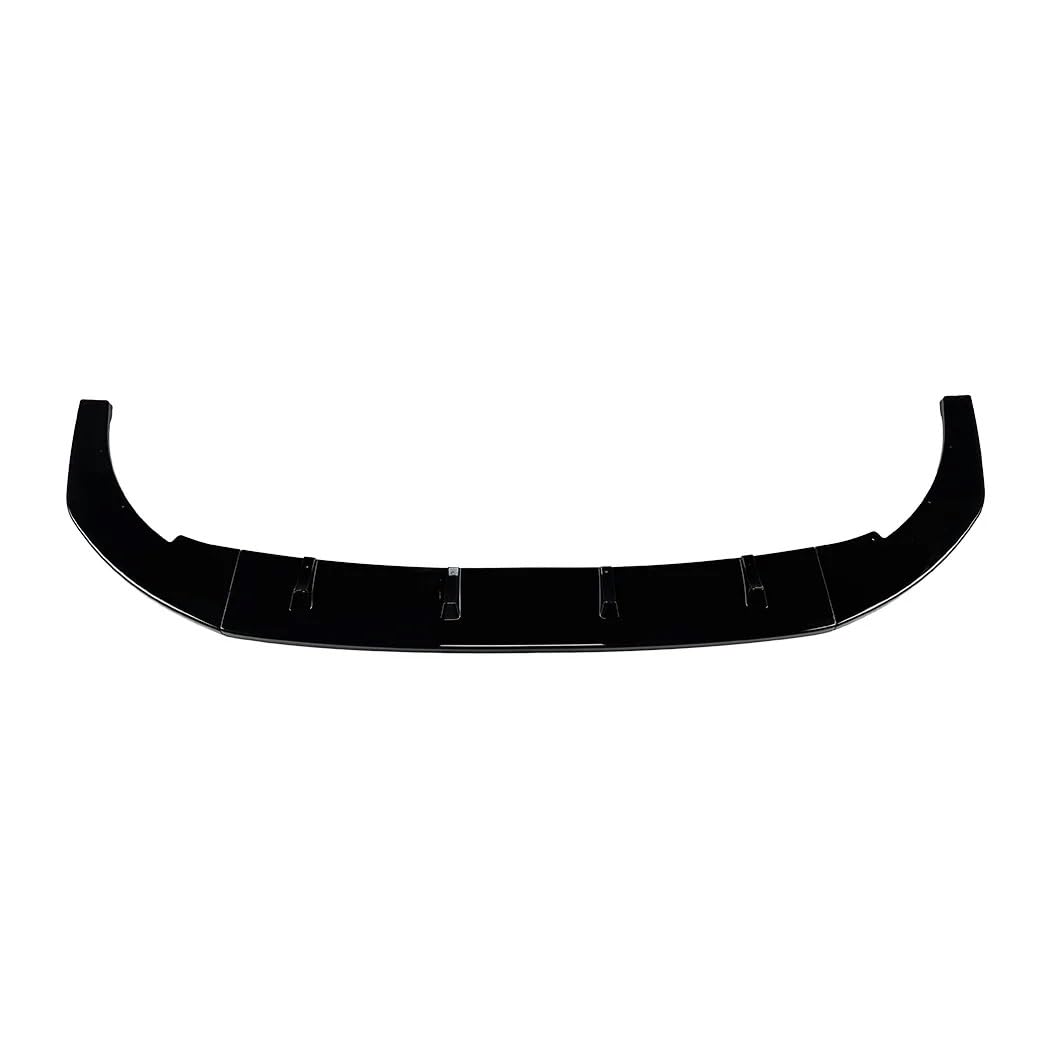 Auto Frontstoßstange Frontspoiler Für VW Für 8 Für MK8 Für GTI Für GTD Für Clubsport Für R Für CS 2020-2024 Maxton Style Canard Lip Frontstoßstange Splitter Spoiler(Gloss Black) von SISAWUEU