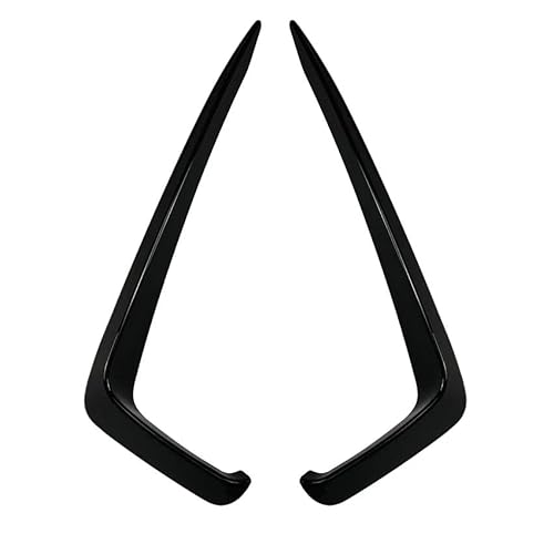 Auto Frontstoßstange Frontspoiler Für VW Für Sagitar Für Jetta Für MK7 2019 2020 2021 Frontspoilersplitter Entlüftungsöffnung Nebelscheinwerfer Kühlergrillverkleidung(Glossy Black) von SISAWUEU